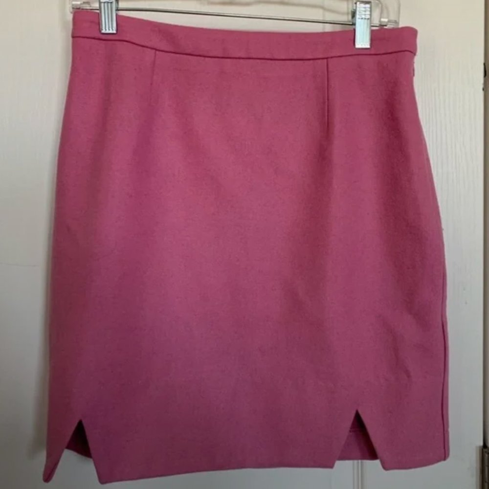 FBC pink wool skirt